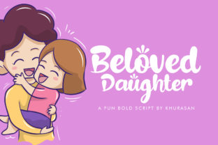 Beloved Daughter: A Handwritten Font for Authentic Branding
