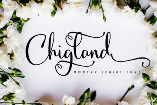 Chigland Font: A Sweet Script for Small Business Branding
