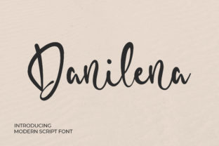 Danilena Review: A Script Font for Authentic Branding