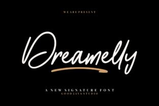 Dreamelly: A Charming Script Typeface for Editorial Design