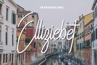 Elliziebet: A Bold Script Font for Modern Web Design