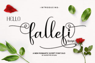 Fallefi Typeface: A Bold Script for Modern Branding