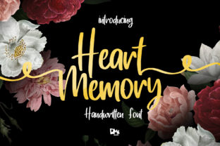 Heart Memory: A Script Font for Authentic Branding