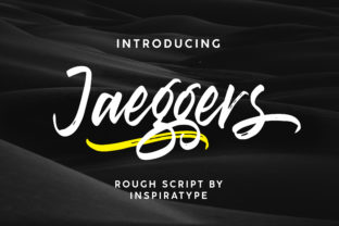Jaeggers: A Handwritten Font for Makers