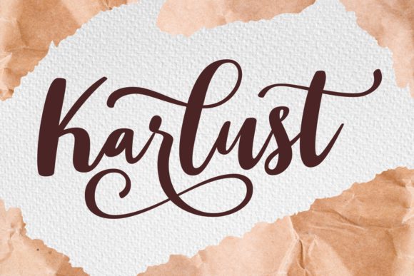 Karlust: A Dynamic Script Font for Modern Web Design