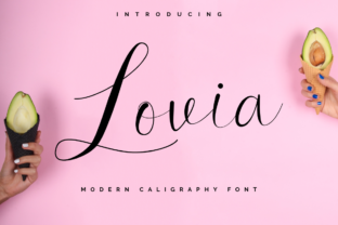 Lovia: The Script Font That Elevates Brand Identity