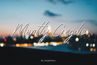Montty Cregdie: The Perfect Handwritten Font for Crafters