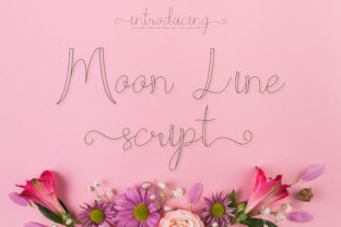 Moon Line: The Perfect Script Font for Handmade Brands