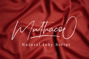 Muthacoe Font Review: A Bold Script for Brand Identity