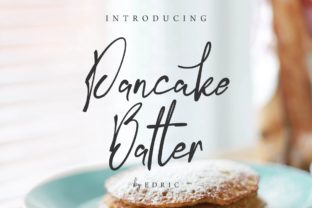 Pancake Batter Font: A Sweet Script for Branding