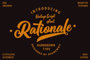 Rationale Font: A Cool Script for Makers