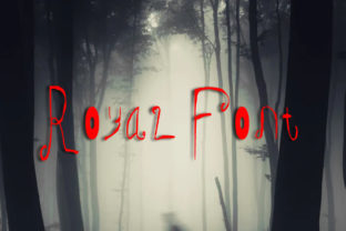Royal Typeface: A Spooky Script for Bold Web Design