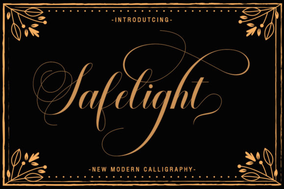 Safelight: A Timeless Script Font for Editorial Design