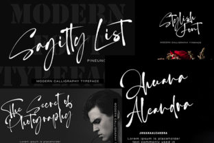 Sagitty List Font for Crafters