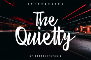 The Quietty Font Review: A Modern Script for Web Design