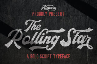 The Rollingstar Font: Bold Script for Handmade Brands