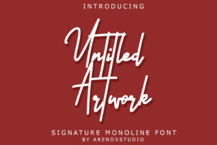 Untitled Artwork: A Sweet Script Typeface for Editorial Design