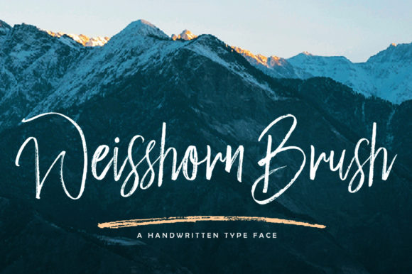 Weisshorn: A Script Typeface for Authentic Branding