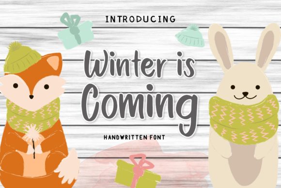 Winter is Coming: A Bold Script Font for Your Brand